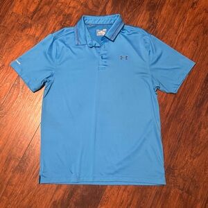 Under Armour Polo Shirt Mens L Men’s Heatgear Golf Outdoor Performance